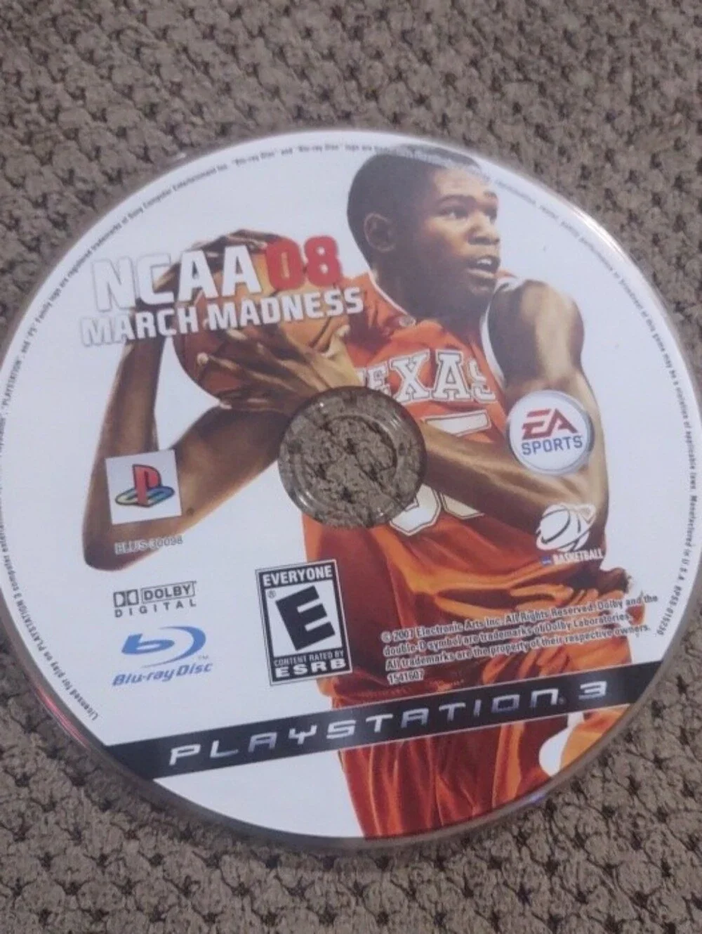 NCAA 08 March Madness Sony PS3